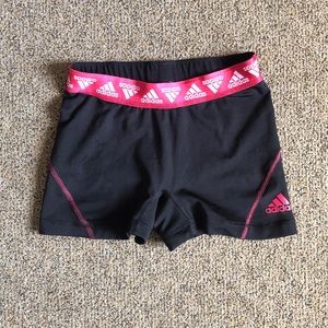 Adidas Women’s Spandex Shorts S Black/Pink